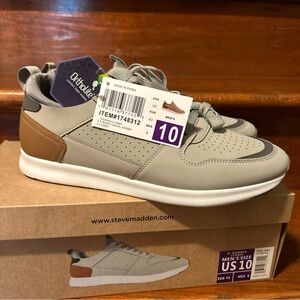 Steve Madden Gray and Brown Athletic Shoes